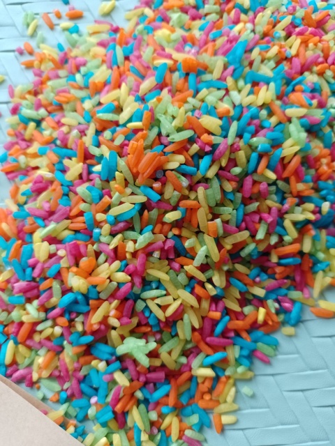 Kolorowy ryż - mix barw