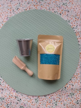 Mini zestaw do zabaw sensorycznych - niebieski