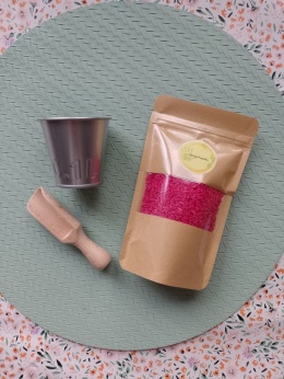 Mini zestaw do zabaw sensorycznych - różowy