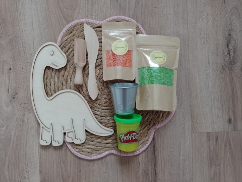 Mini zestaw sensoryczny - DINO - Diplodok